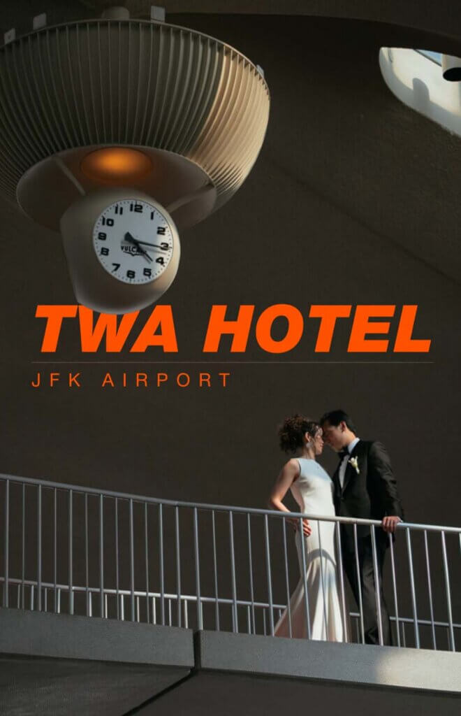 TWA Hotel JFK airport Wedding